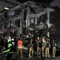 Mideast in Pictures: Iran's answer to U.S.-Israeli strikes