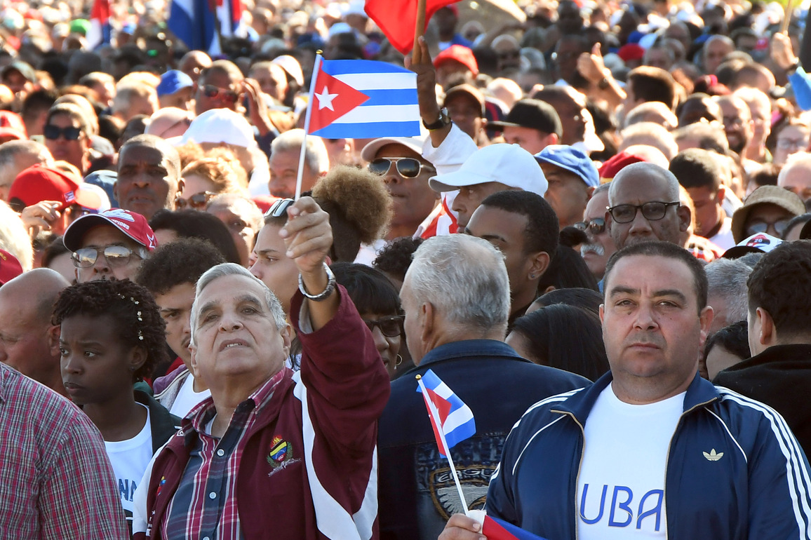 (SpotNews) CUBA-HAVANA-VENEZUELA-ACT OF CONDEMNATION