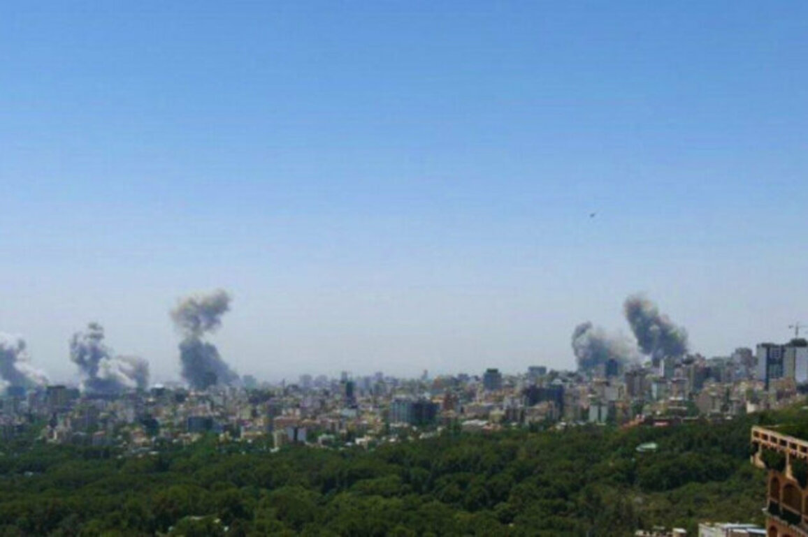 Israeli Strikes Hit Tehran