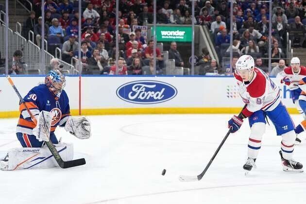 Canadiens ride 3-goal flurry to win, eliminating Isles from playoff race