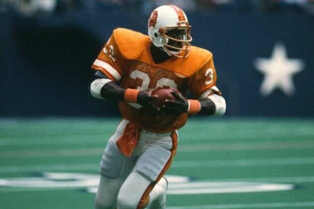Top Five Rushing Yardage Seasons in Bucs History