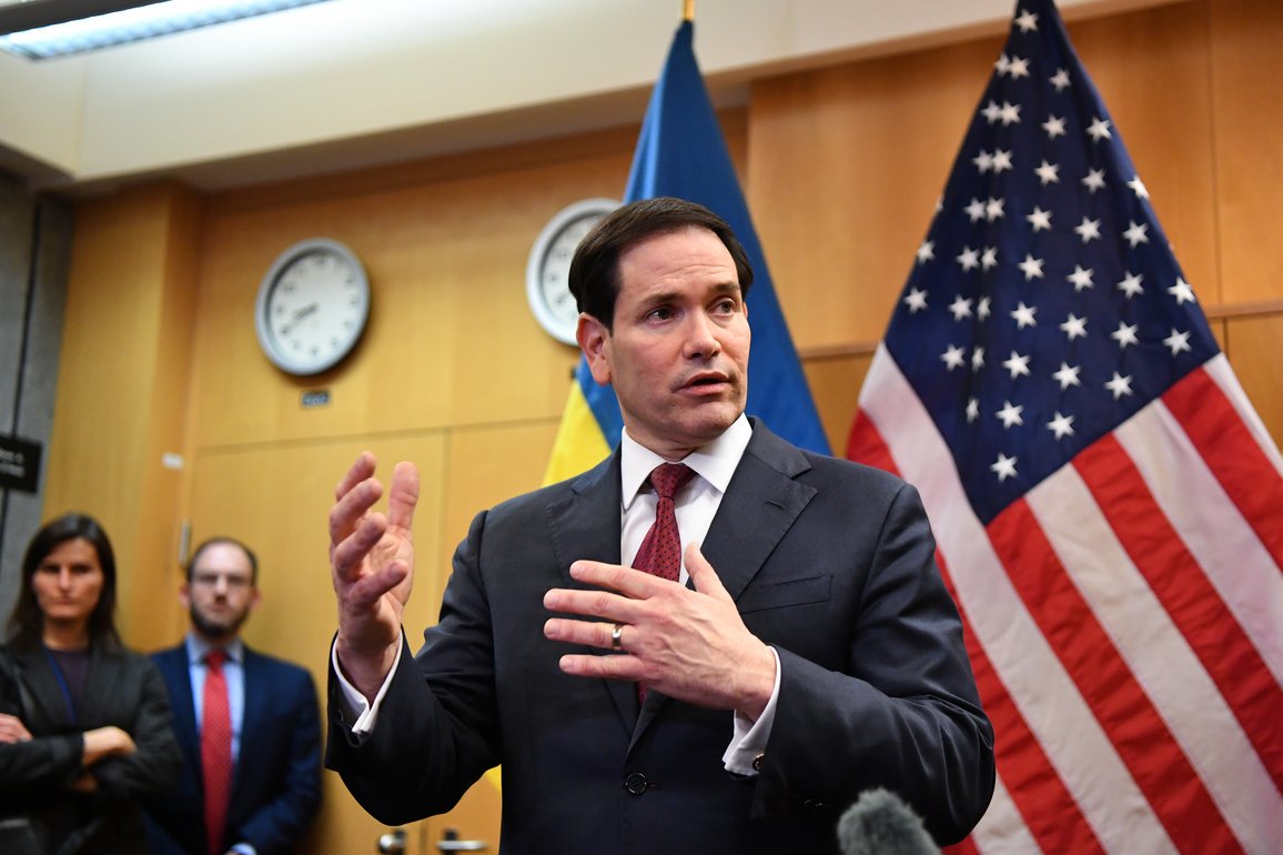 SWITZERLAND-GENEVA-U.S. AND UKRAINE-GENEVA TALKS-RUBIO
