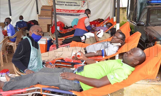 Over 1000 units of blood collected at Bulange Over 1000 units of blood collected at Bulange
