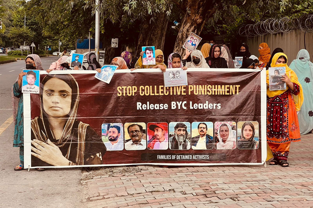 Amid state intimidation, Baloch families continue sit-in protest demanding justice