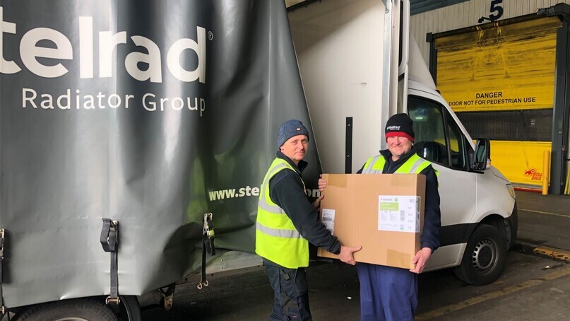 Stelrad announces first sale of green steel compact radiator following launch on 1st April 2024