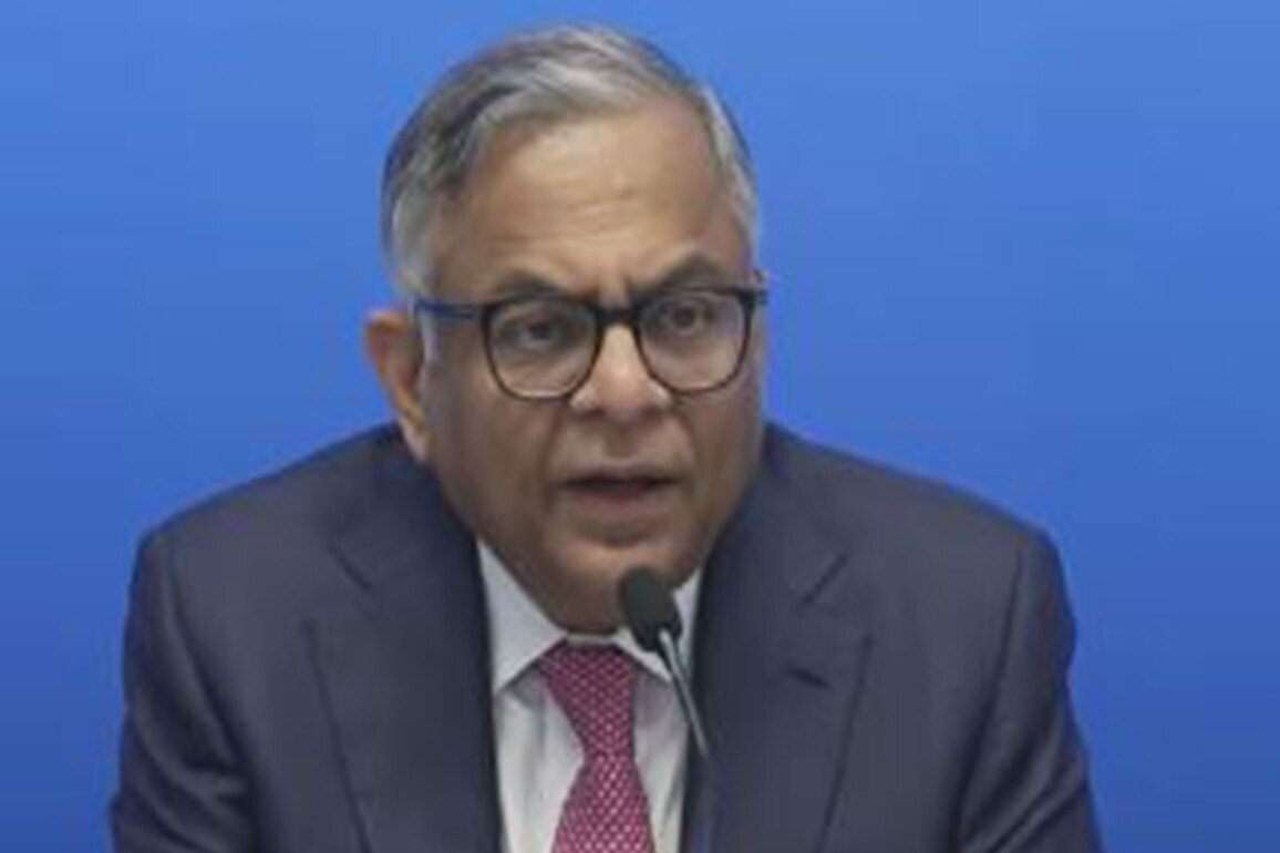 TCS to have as many AI agents as human employees in next 3 years: N Chandrasekaran