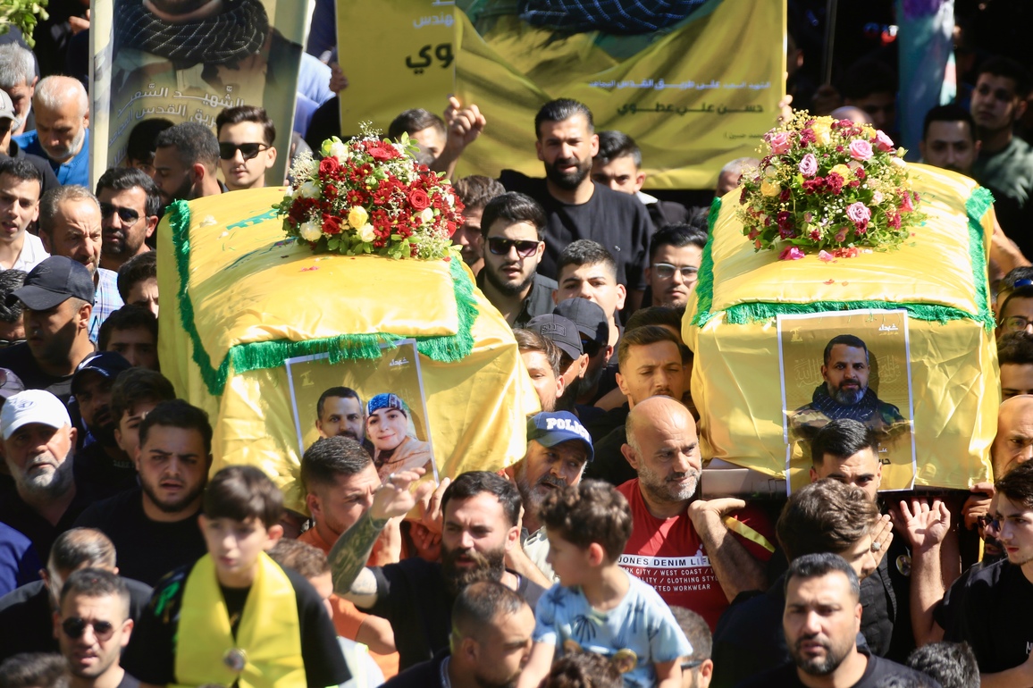 LEBANON-KFARKELA-ISRAEL-FUNERAL-HEZBOLLAH