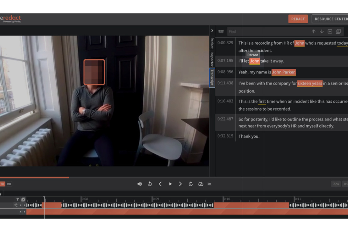 Pimloc enhances secure redact platform with AI-powered named entity recognition for audio redaction