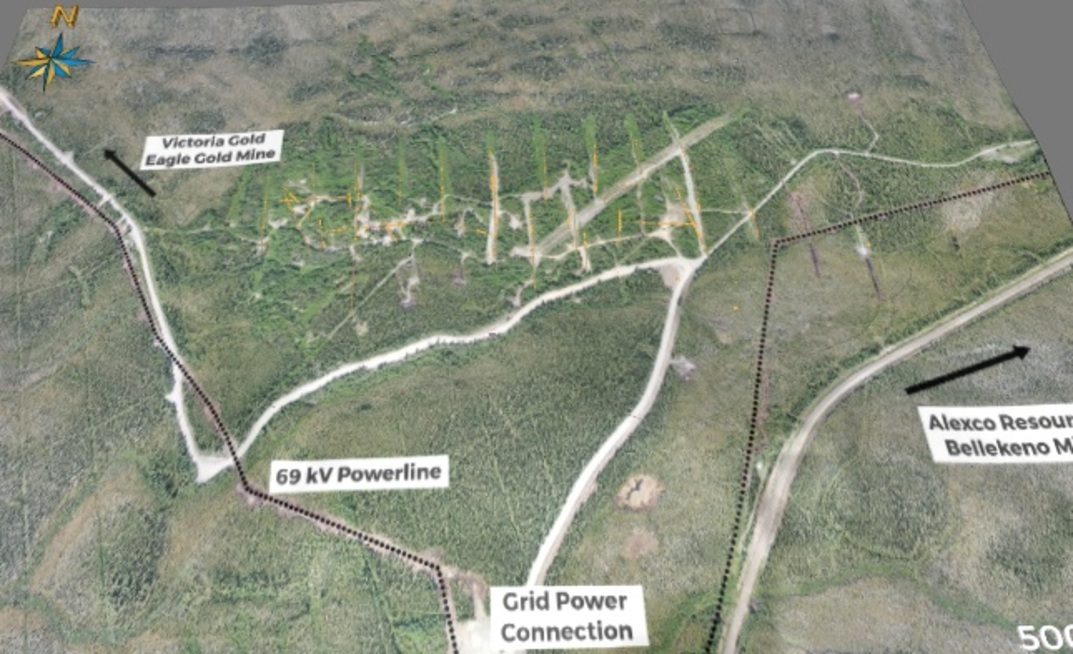 The Airstrip zone at Banyan Gold’s AurMac project in the Yukon
