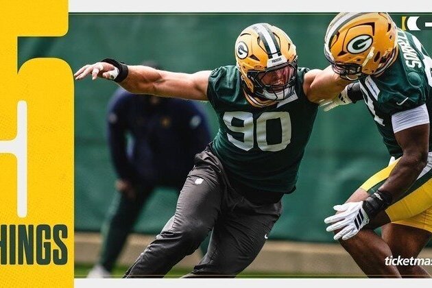 5 things learned at Packers minicamp  Day 1