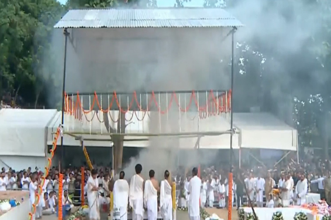 Zubeen Garg cremated with full state honours in Assam