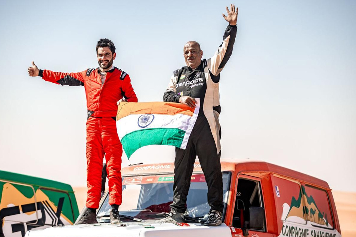 Sanjay Takale, only Indian car rallyist at Dakar, returns with team Aerpace Racers