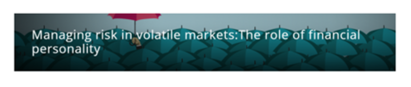 Choosing a suitable investment selection