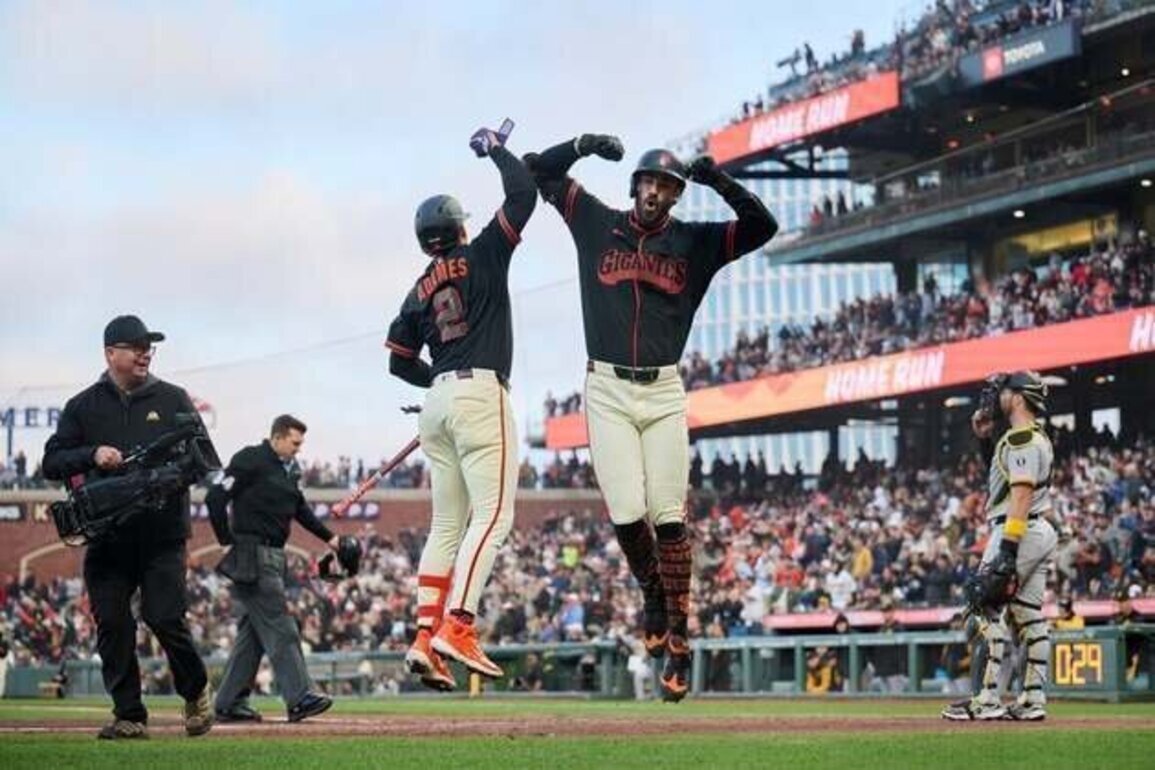 With first career HR in books, Giants' Bryce Eldridge to go for another vs. Pirates