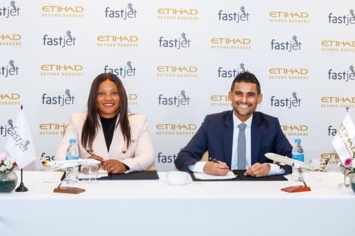 Etihad expands its African network with new Fastjet Zimbabwe partnership