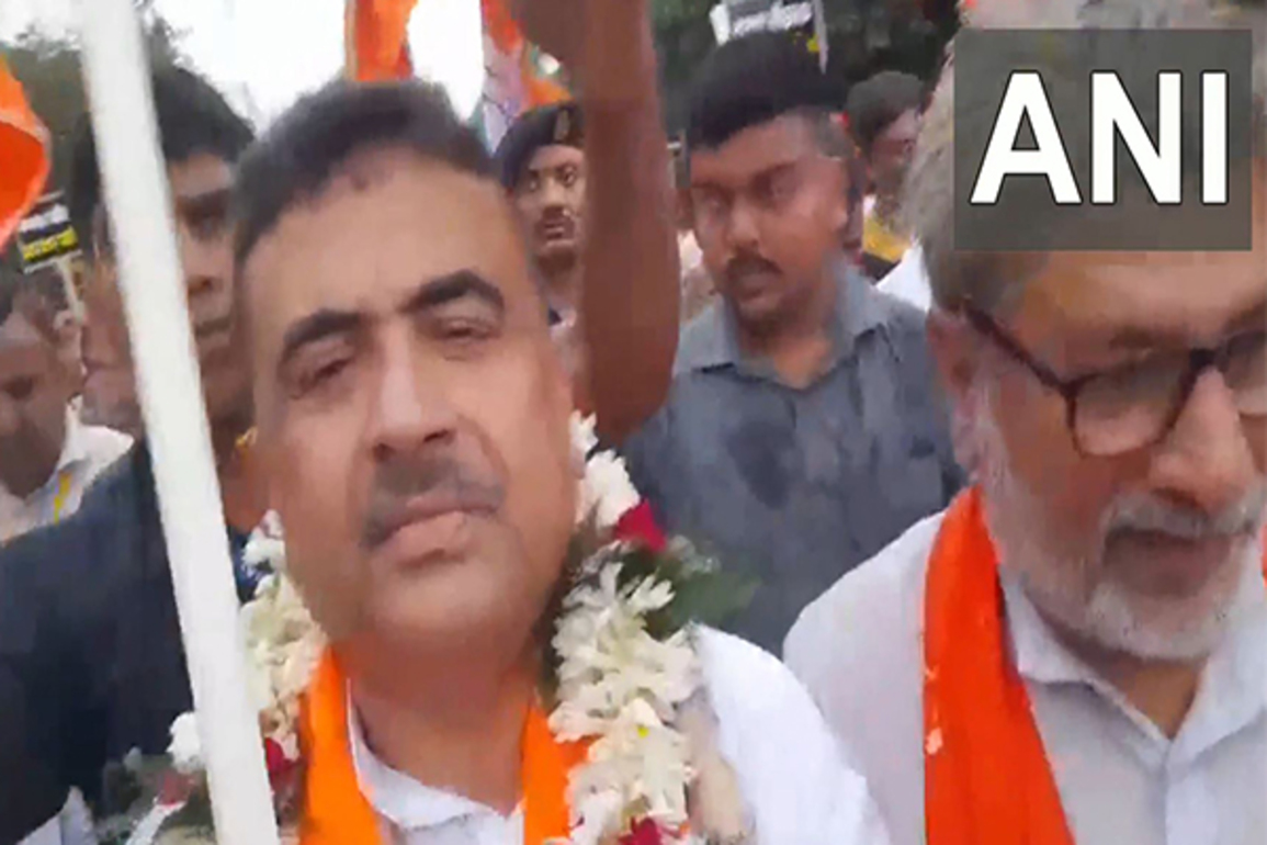 BJP's Suvendu Adhikari claims 1 crore 'Rohingya, Bangladeshi, fake voters' in Bengal, urges ECI to take action