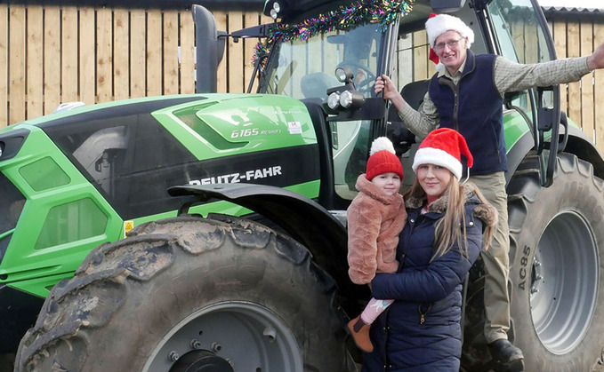 It is the season of giving, and the farming community are raising money this Christmas