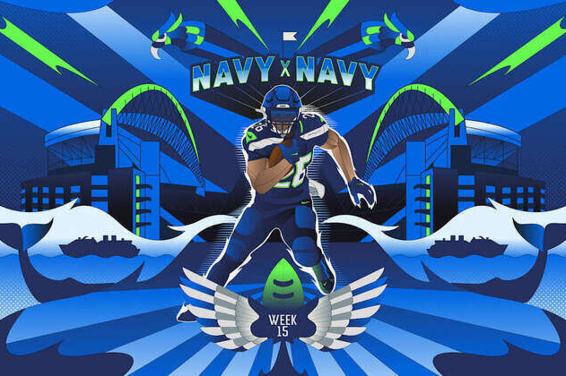 Seahawks Unveil Uniform Combo For Week 15 vs. Colts
