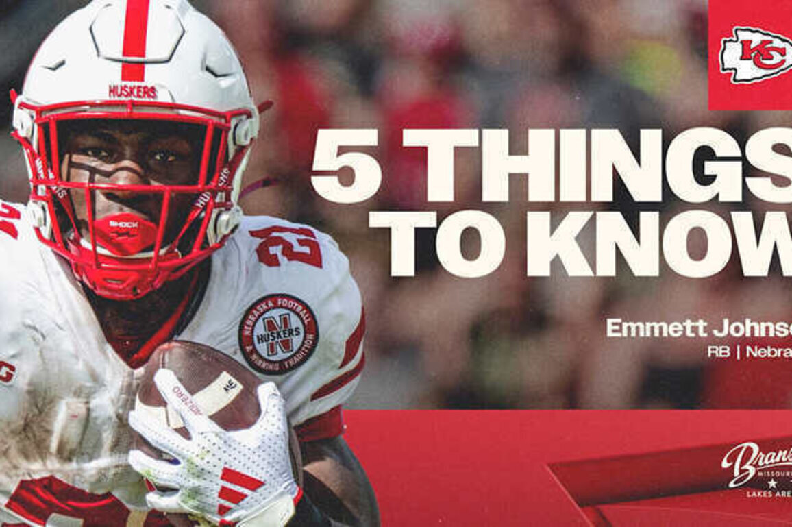 Five Things to Know About New Chiefs RB Emmett Johnson