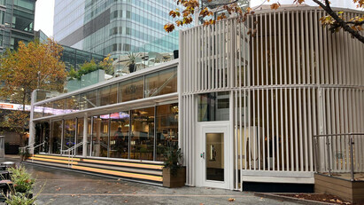 Saniflo Sanicom helps launch iconic bar in Canary Wharf