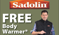 A sales promotion that Sadolin customers will warm to