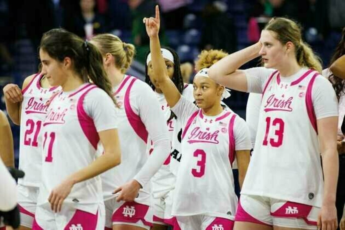 Notre Dame climbs to No. 2 behind unbeaten UCLA