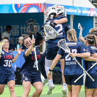 (SP)CHINA-CHENGDU-THE WORLD GAMES 2025-LACROSSE-WOMEN-GOLD MEDAL GAME-CAN VS USA (CN)