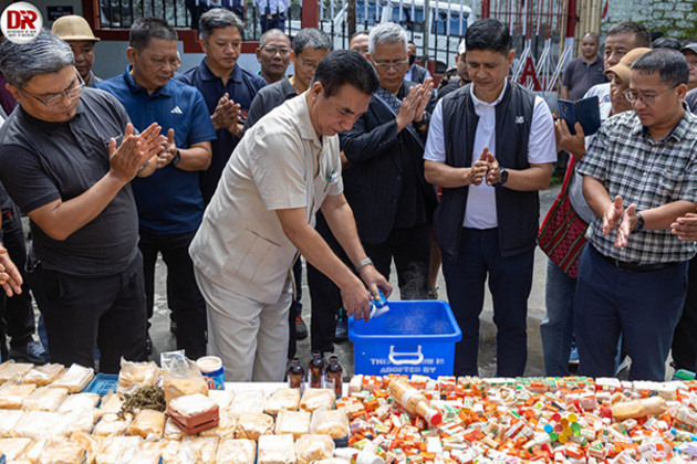 Mizoram CM attends Drug Disposal Programme in Aizawl, stresses importance of building robust support systems