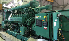 The Cummins HSK78G gas generator