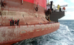  Greenpeace activists climb a heavy-lift vessel carrying an FPSO destined for a Shell development in the UK North Sea. The protesters occupied the vessel for over a fortnight. 