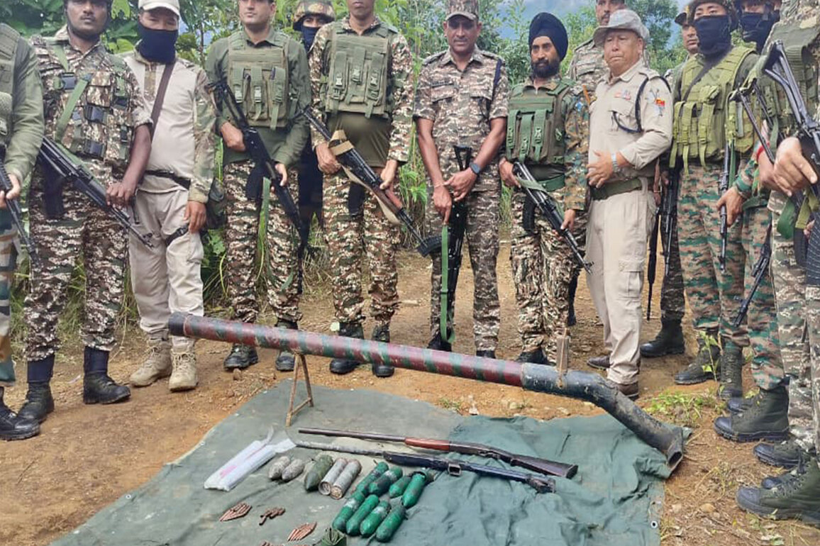 Manipur: Security forces arrest KCP (PWG) cadre, extortionist, recover war-like stores in separate operations