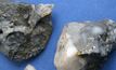  Gold in rocks at Sturec, Slovakia, being looked at by MetalsTech