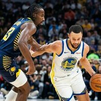 Pacers rally late, upend Warriors to notch first win of season