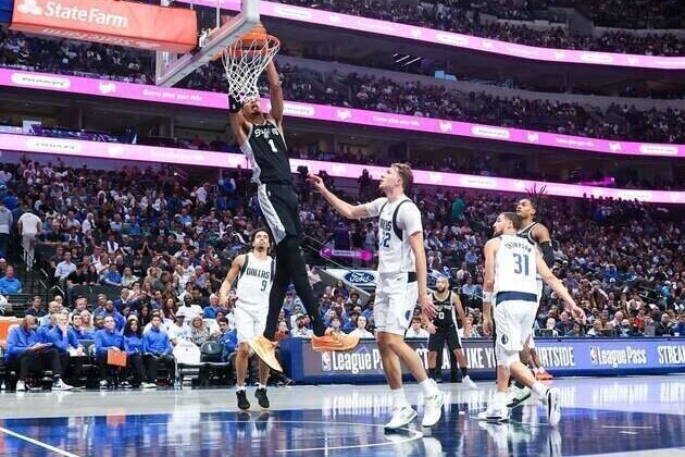 Victor Wembanyama, Spurs stuff Cooper Flagg, Mavs