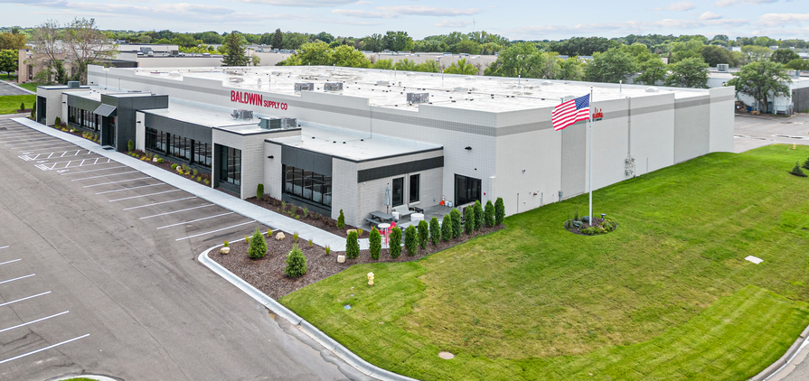 Baldwin Supply's headquarters in Plymouth, Minnesota, US