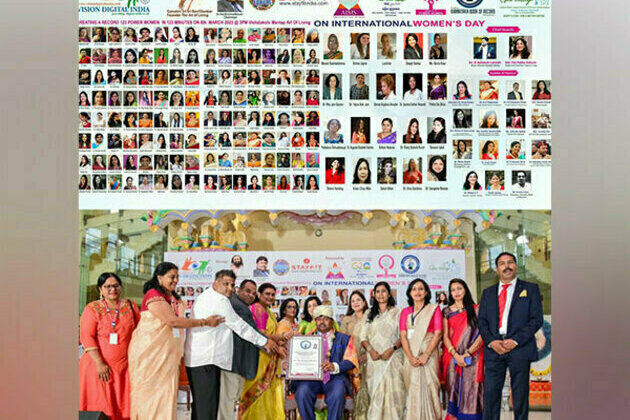 Vision Digital India Chairman Dr Hari Krishna Maram Created a Record of Honouring 123 Power Women from G20 Countries in 123 Minutes