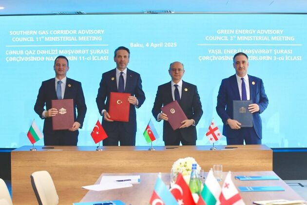 AZERBAIJAN-BAKU-GEORGIA-TRKIYE-BULGARIA-GREEN ENERGY CORRIDOR-AGREEMENT