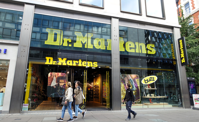 Dr. Martens store in Oxford Street in London (credit: Peter Fleming on iStock)