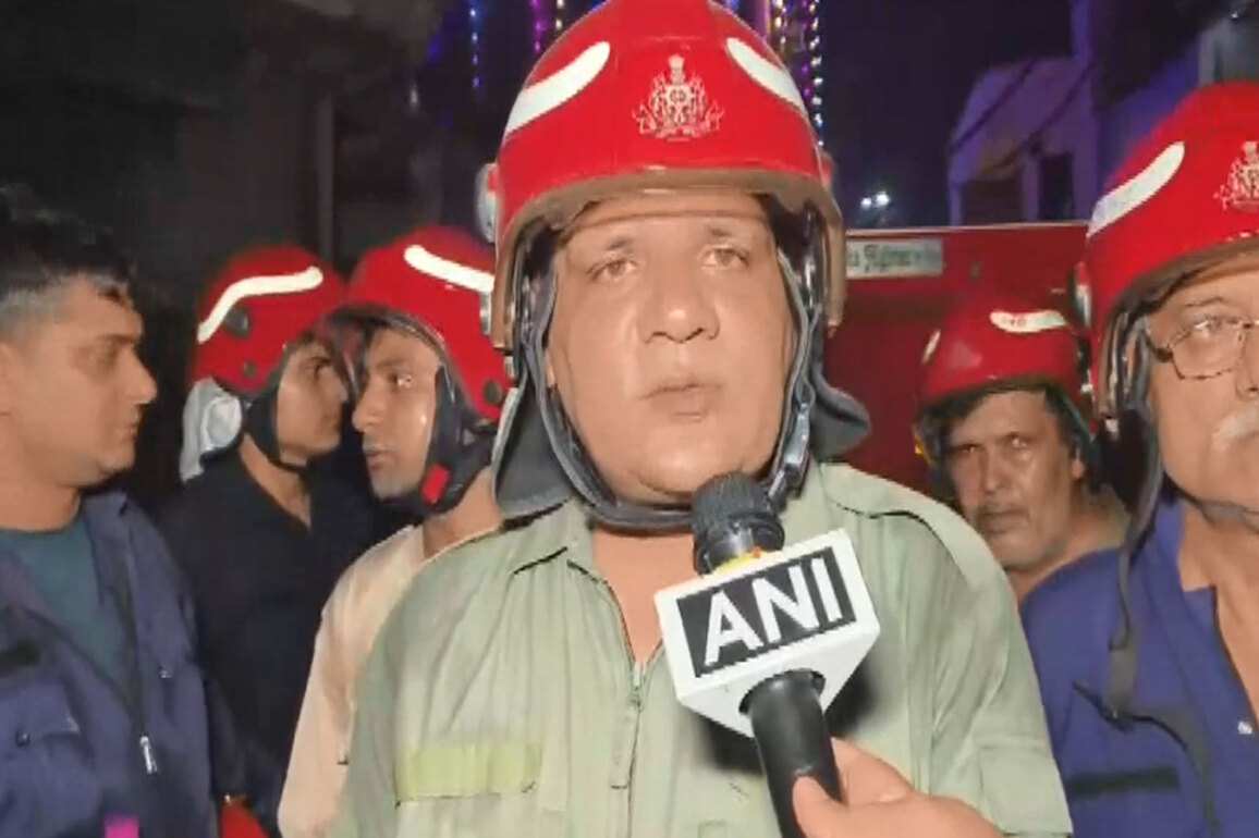 Delhi: Fire breaks out in closed factory in Deoli area; officials suspect foul play
