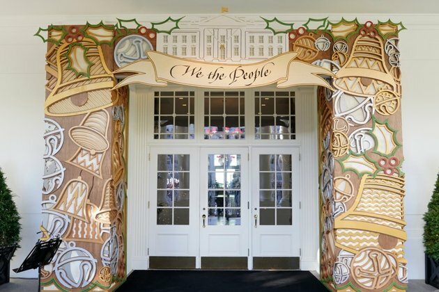 &#039;We the People&#039; at Heart of White House Holiday Decorations