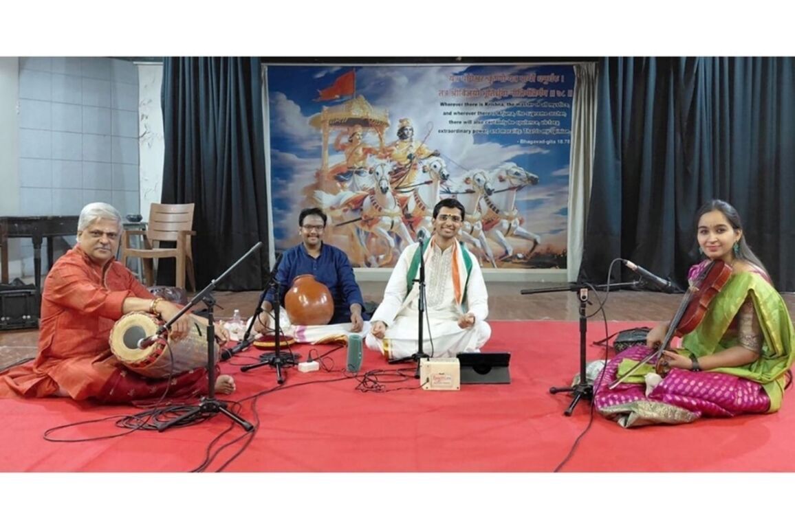 Young Carnatic Vocalist Vignesh Shankarnarayanan Draws Full Houses Across Shows in Mumbai