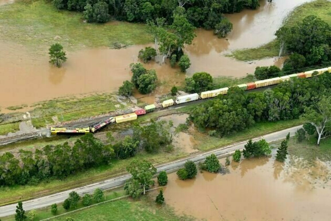 Buckling rails and lines underwater: how Australia's ageing train networks are crumbling as the climate changes