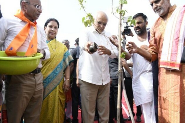 Gujarat: CM Patel Inaugurates 'Matruvan Vanakavach' at Gandhinagar under PM Modi's 'Ek Ped Maa Ke Naam 2.0' initiative