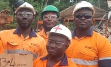  The record setting Boart Longyear  drill crew in Ghana