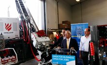 Vic Fedeli, MPP for Nipissing, announced the funding for seven local businesses in North Bay