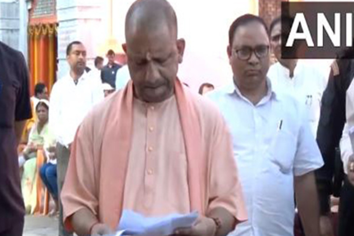 UP CM Yogi Adityanath launches scathing attack on Congress, SP in Etah