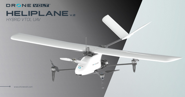 Heliplane v2 VTOL Drone launched