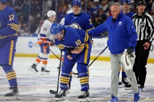 Sabres F Sam Carrick (arm) could practice on Tuesday