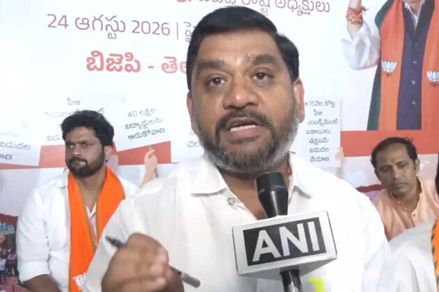 "Revanth Reddy is spreading blatant lies": BJP MLA Palvai Harish Babu hits out at Telangana CM over US visit denial