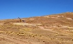  A drill rig at Silver Sand in Potosi, Bolivia